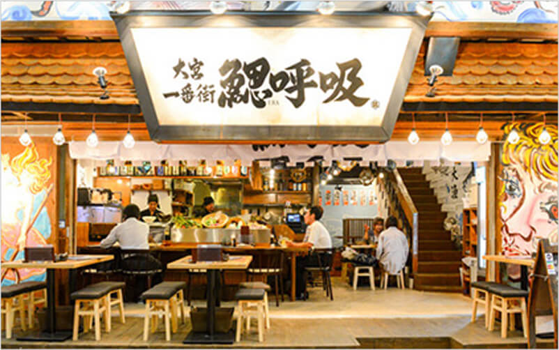 鰓呼吸 大宮一番街商店街